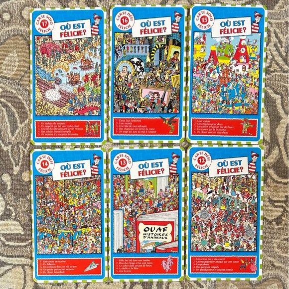 Où Est Charlie: La Boîte Charlie Autour Du Monde - (French Where’s Waldo Cards) - Picture 5 of 11